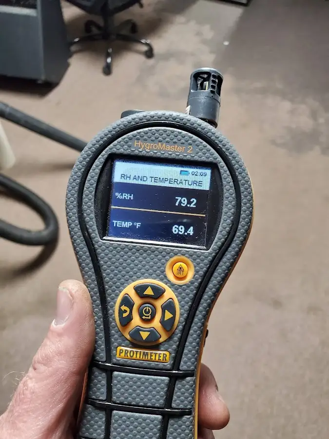 Moisture meter humidity assessment for Fire & Smoke Damage Restoration in Oceano